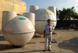 Sản xuất bể biogas bằng nhựa tái sinh